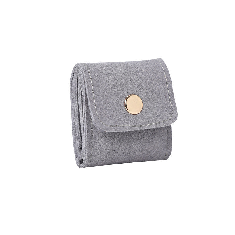 Ultra Compact Portable Microfiber Jewelry Pouch