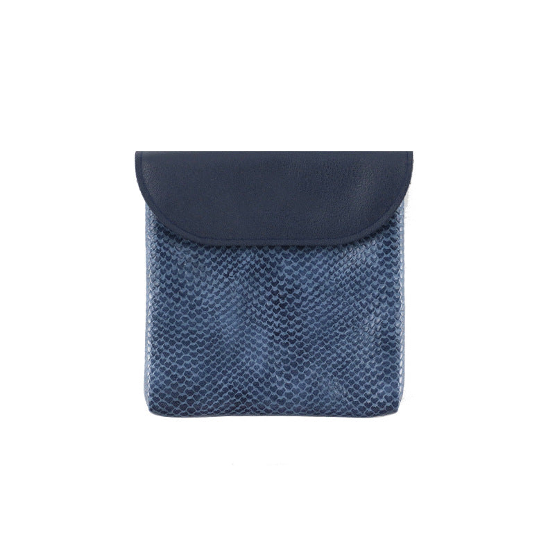 Stylish Snake Print PU Leather Mini Card Wallet