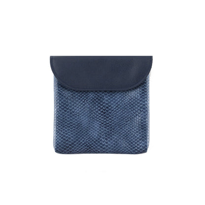 Stylish Snake Print PU Leather Mini Card Wallet