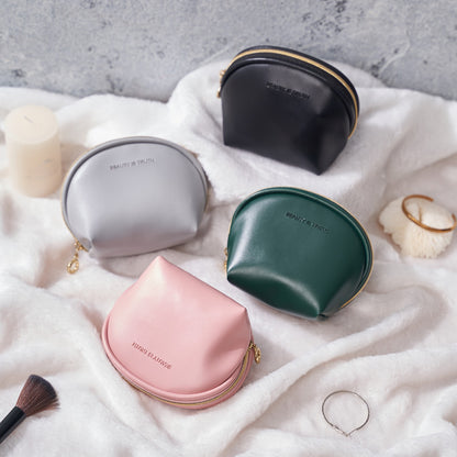Portable Mini PU Makeup Coin Pouch Sealed