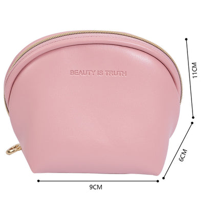 Portable Mini PU Makeup Coin Pouch Sealed