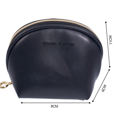 Portable Mini PU Makeup Coin Pouch Sealed