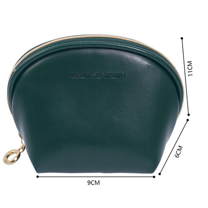 Portable Mini PU Makeup Coin Pouch Sealed