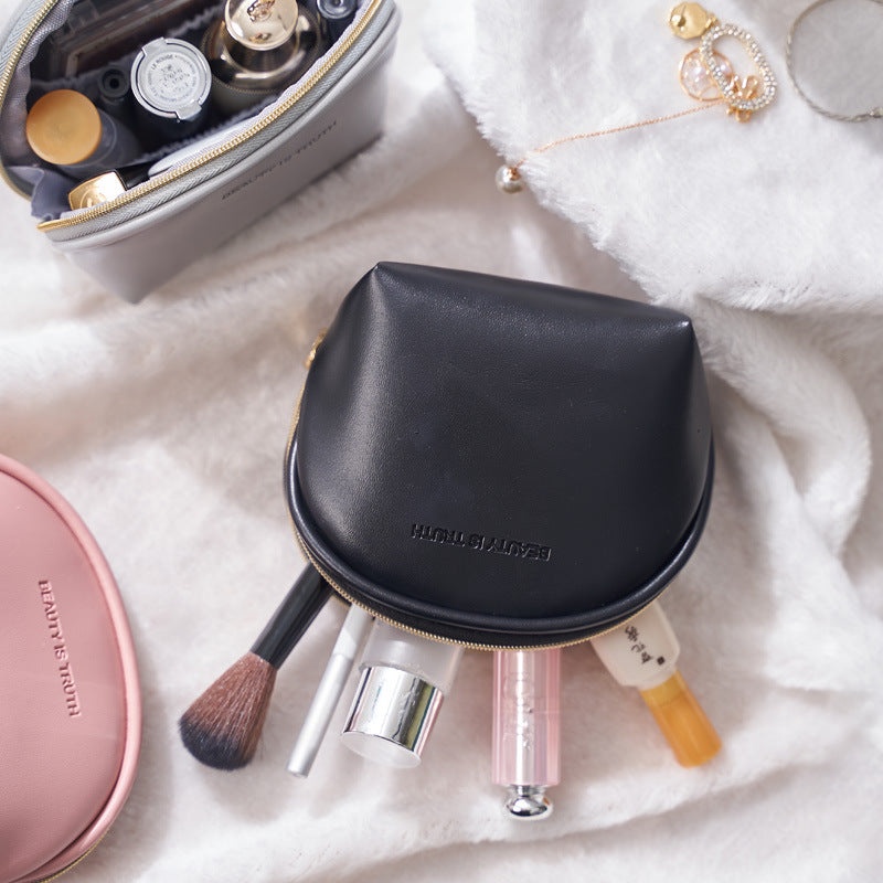 Portable Mini PU Makeup Coin Pouch Sealed