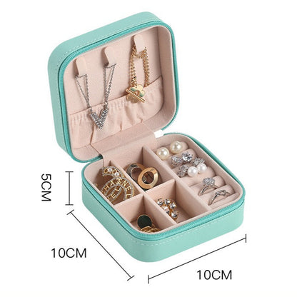 Home Jewelry Box for Rings Earrings Necklace Storage
