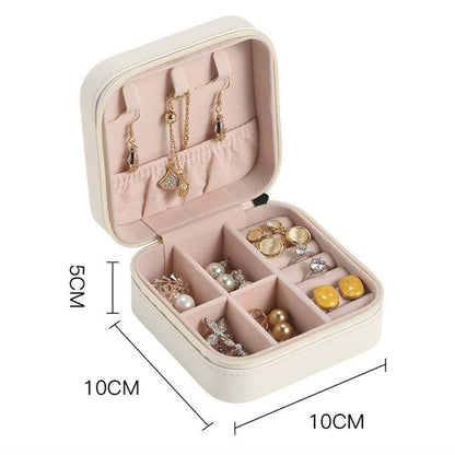 Home Jewelry Box for Rings Earrings Necklace Storage