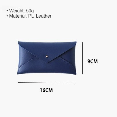 Fashion PU Sunglasses Case Soft Pouch Multiple Colors
