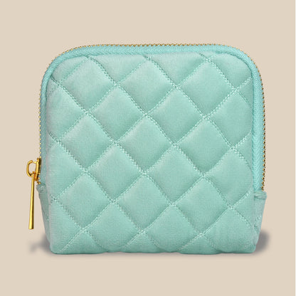 Plaid Pattern Elegant Jewelry Storage Pouch