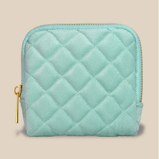 Plaid Pattern Elegant Jewelry Storage Pouch