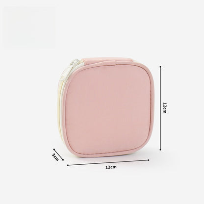 Nylon Travel Jewelry Pouch Clutch Multiple Colors