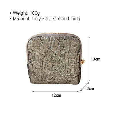 Travel Jewelry Pouch for Gold & Silver Bracelets