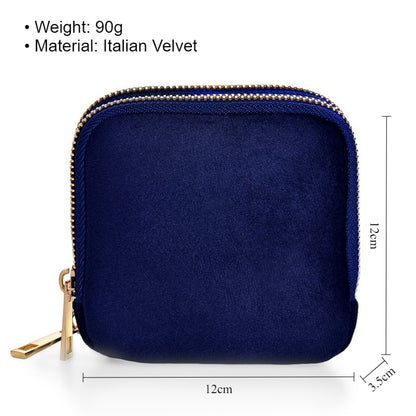 Italian Velvet Multi Layer Retro Jewelry Pouch
