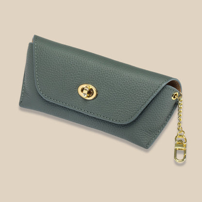 Genuine Leather Vintage Sunglasses Case Multiple Colors