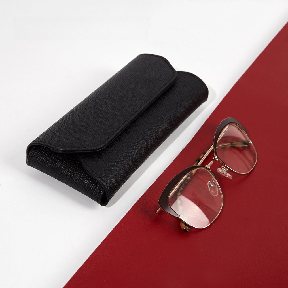 Classic Solid Color Crush Resistant Waterproof Eyeglasses Case