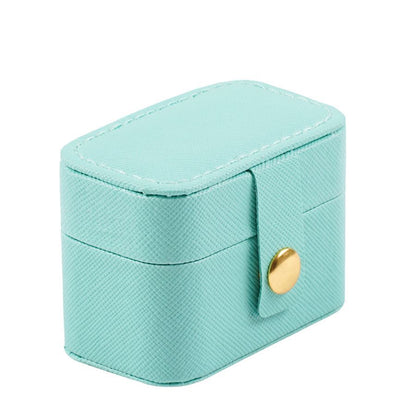 Mini Portable Dust Proof Jewelry Box Multiple Colors