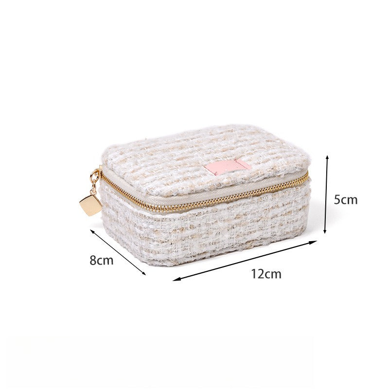 Portable Anti Tarnish Jewelry Pouch Multiple Colors
