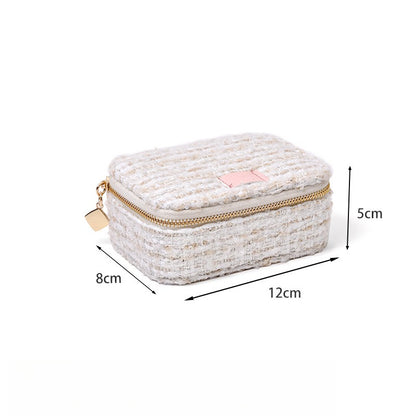 Portable Anti Tarnish Jewelry Pouch Multiple Colors
