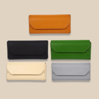 Classic Solid Color Crush Resistant Waterproof Eyeglasses Case