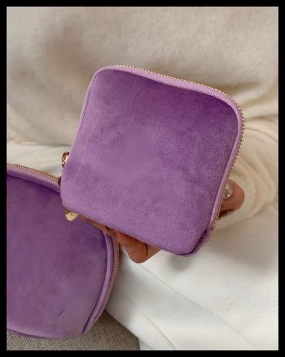 Italian Velvet Multi Layer Retro Jewelry Pouch