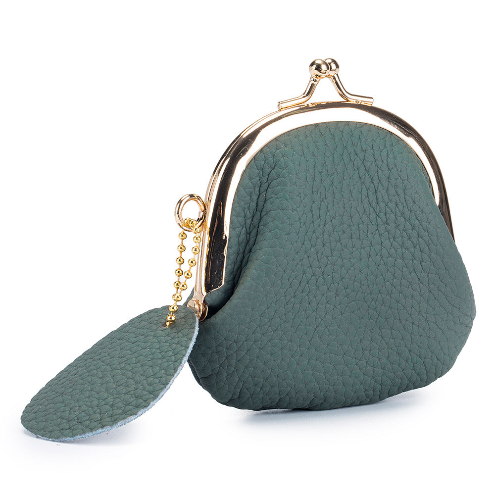 Mini Vintage Genuine Leather Coin Purse Multiple Colors