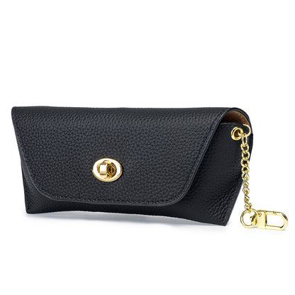 Genuine Leather Vintage Sunglasses Case Multiple Colors
