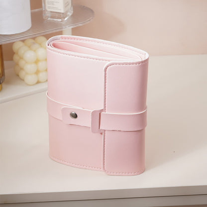 PU Multi Use Portable Travel Jewelry Pouch Multiple Colors