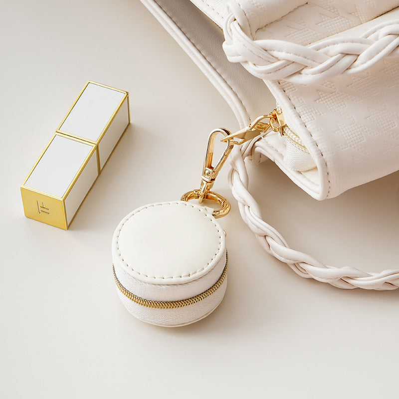 Mini Portable Simple Jewelry Box Bag Charm