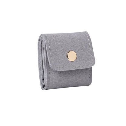 Ultra Compact Portable Microfiber Jewelry Pouch