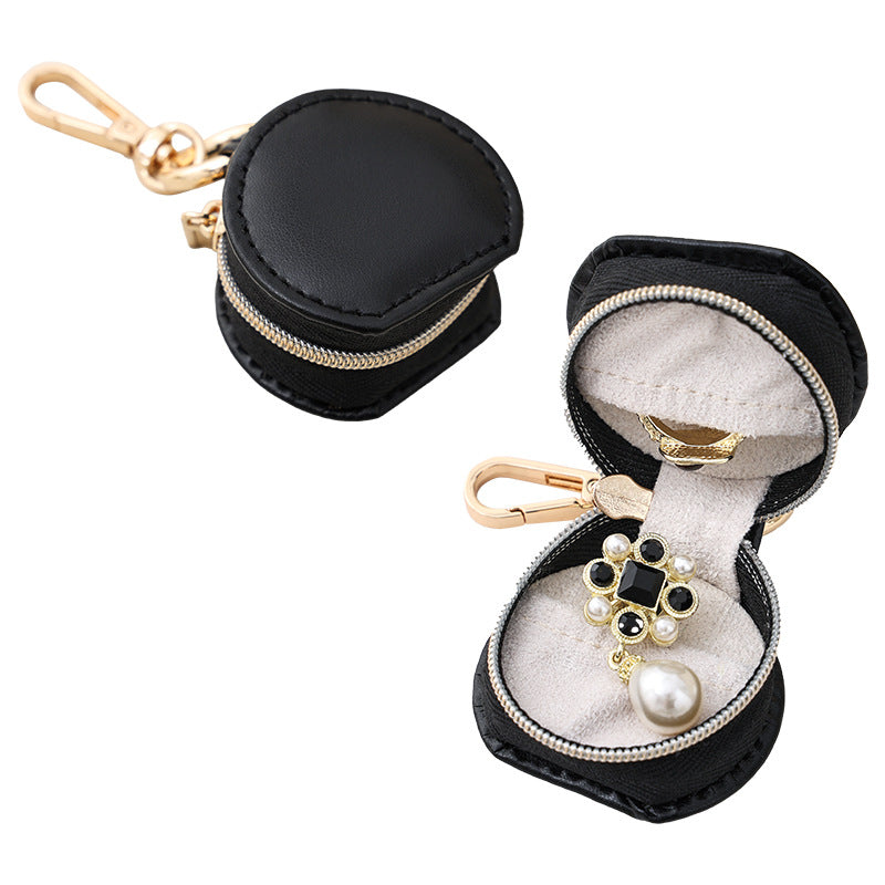 Mini Portable Pouch Charm Jewelry Case
