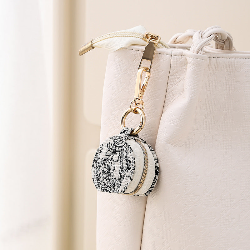Mini Portable Pouch Charm Jewelry Case