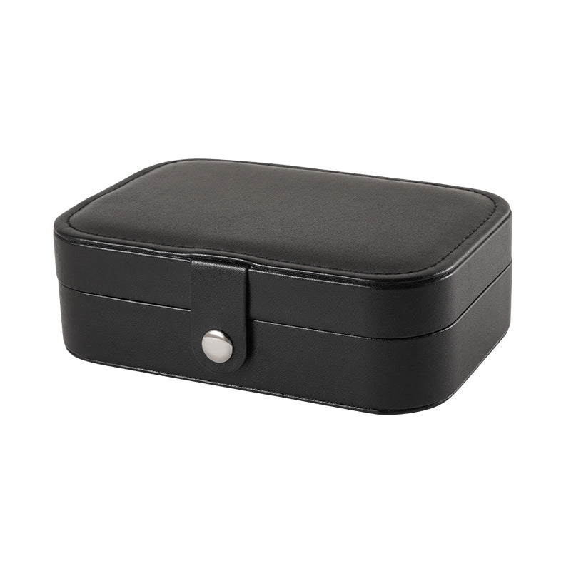 PU Earring Necklace Jewelry Box Portable