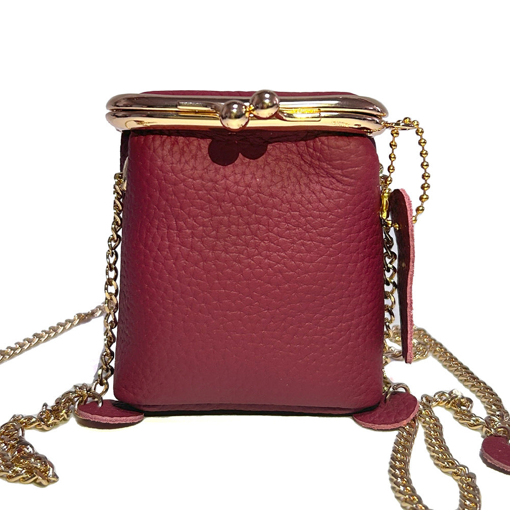 Mini Pebble Grain Lipstick Box Multiple Colors