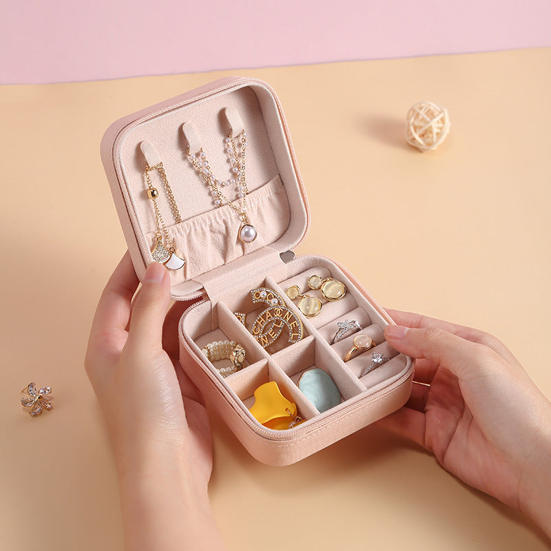 Home Jewelry Box for Rings Earrings Necklace Storage
