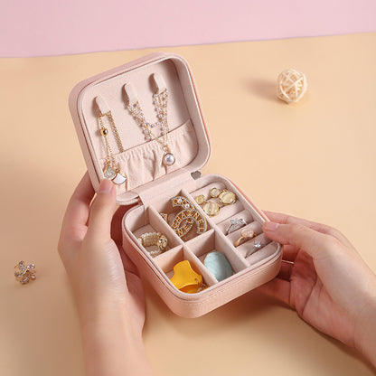Home Jewelry Box for Rings Earrings Necklace Storage