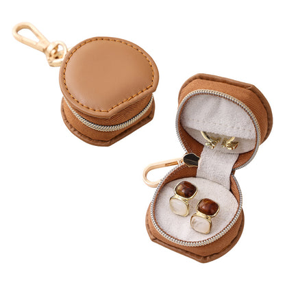 Mini Portable Pouch Charm Jewelry Case