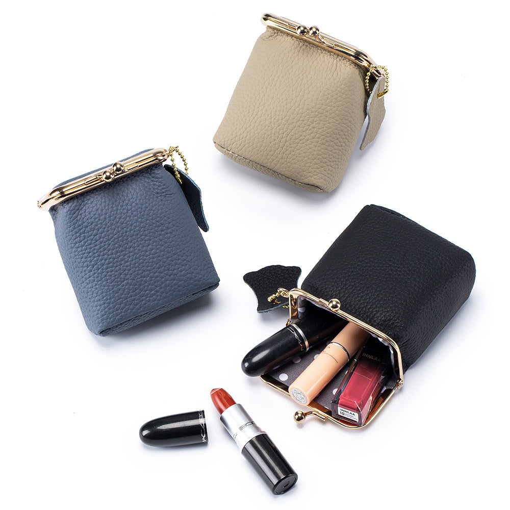 Mini Pebble Grain Lipstick Box Multiple Colors