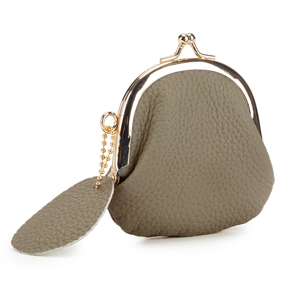 Mini Vintage Genuine Leather Coin Purse Multiple Colors