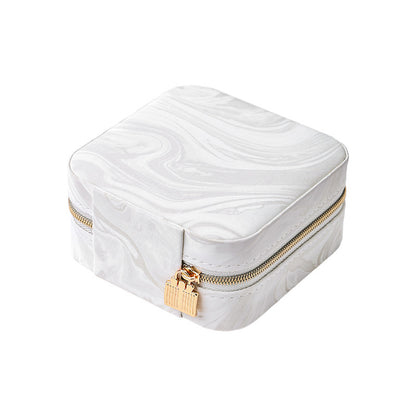 Simple Portable Vintage Jewelry Box Multiple Colors