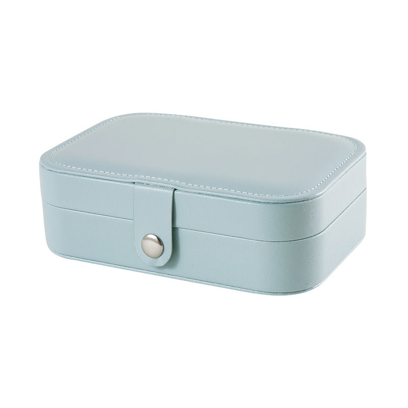 PU Earring Necklace Jewelry Box Portable