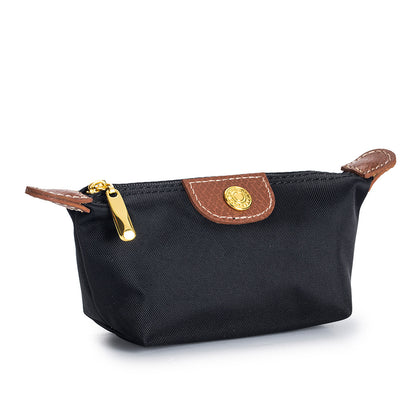 Mini Portable Nylon Pouch Wallet Multiple Colors