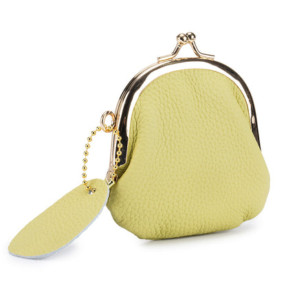 Mini Vintage Genuine Leather Coin Purse Multiple Colors