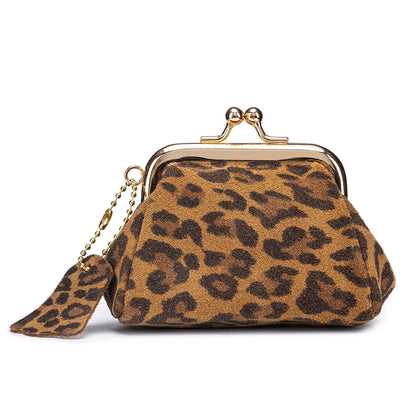 Creative Mini Genuine Leather Frame Purse Multiple Colors