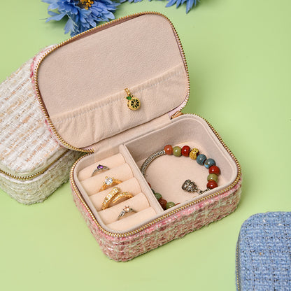 Portable Anti Tarnish Jewelry Pouch Multiple Colors