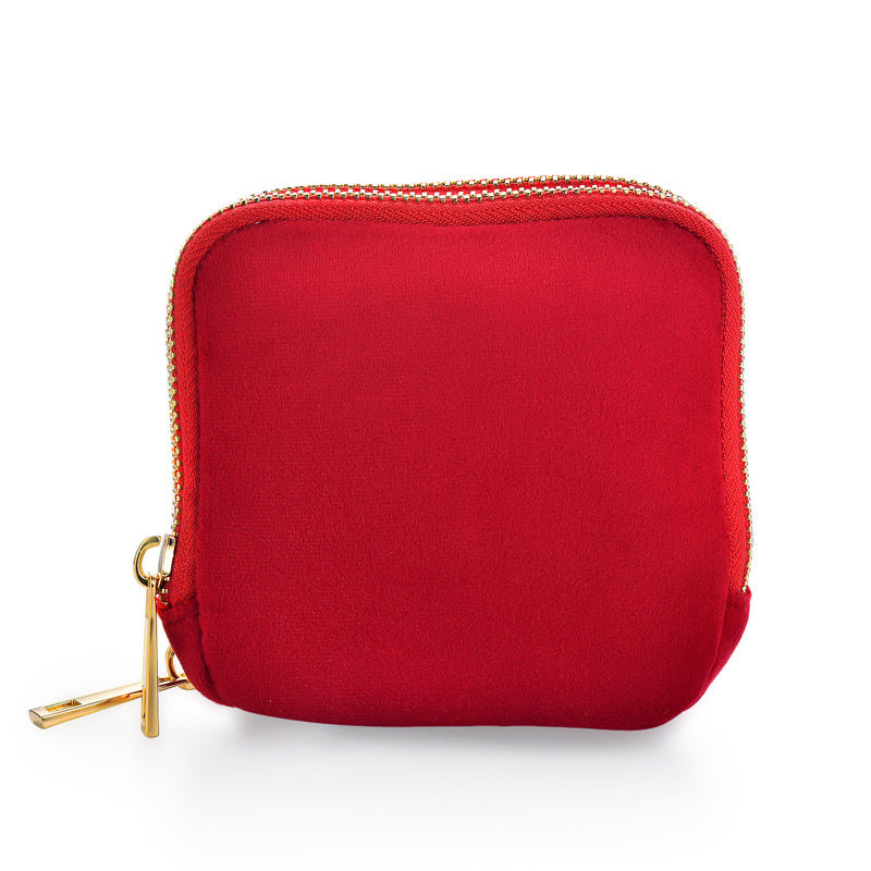 Italian Velvet Multi Layer Retro Jewelry Pouch