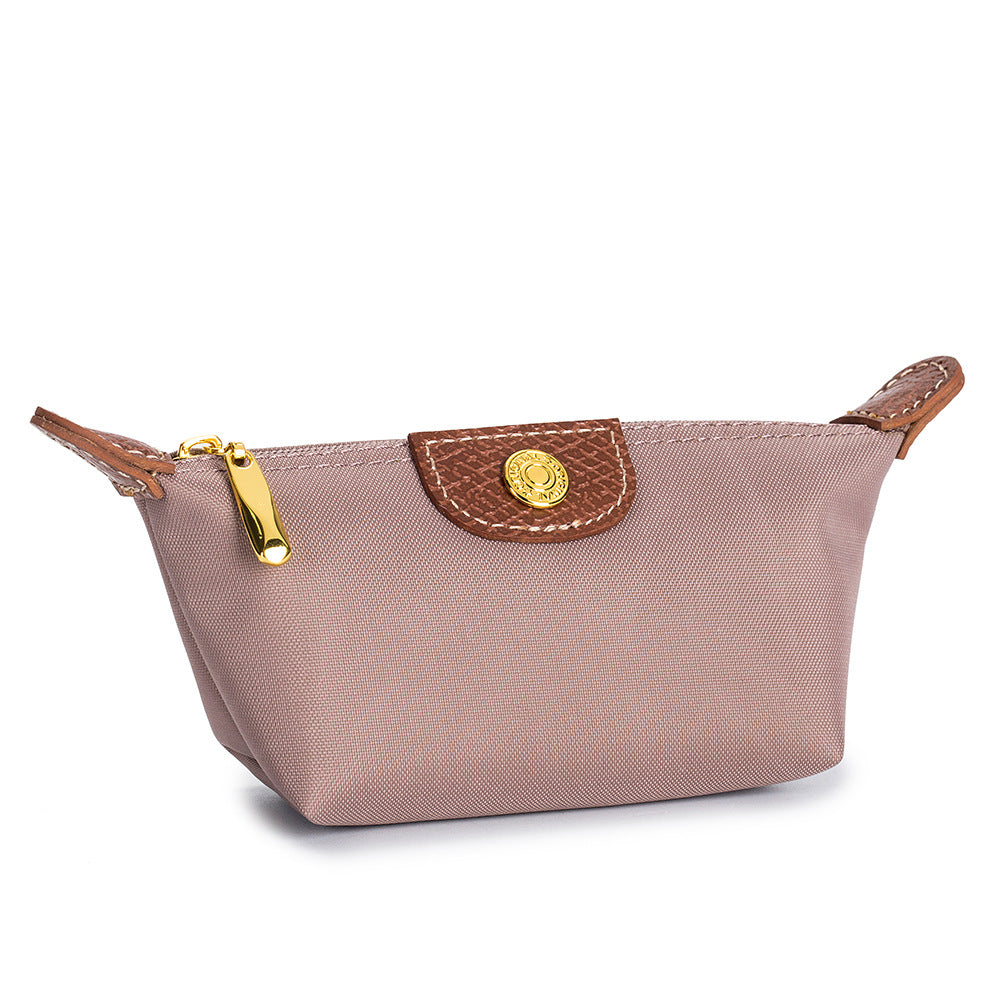 Mini Portable Nylon Pouch Wallet Multiple Colors