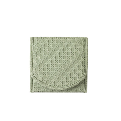 Portable Leather Foldable Travel Jewelry Pouch Multiple Colors