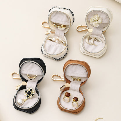 Mini Portable Pouch Charm Jewelry Case