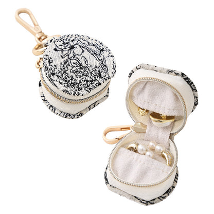 Mini Portable Pouch Charm Jewelry Case