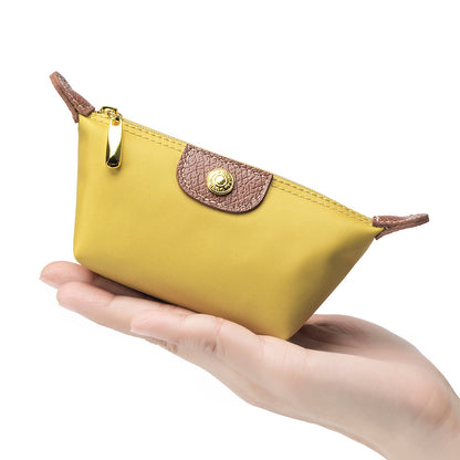 Mini Portable Nylon Pouch Wallet Multiple Colors