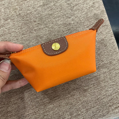 Mini Portable Nylon Pouch Wallet Multiple Colors